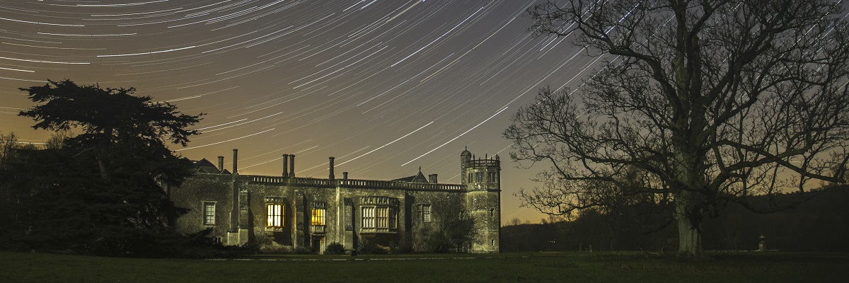 Lacock Abbey at Night